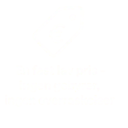 Ikon for fast lav pris på kaffeabonnement hos Kaffepakken.dk