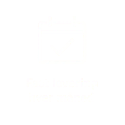 ikon der viser fast levering hver måned
